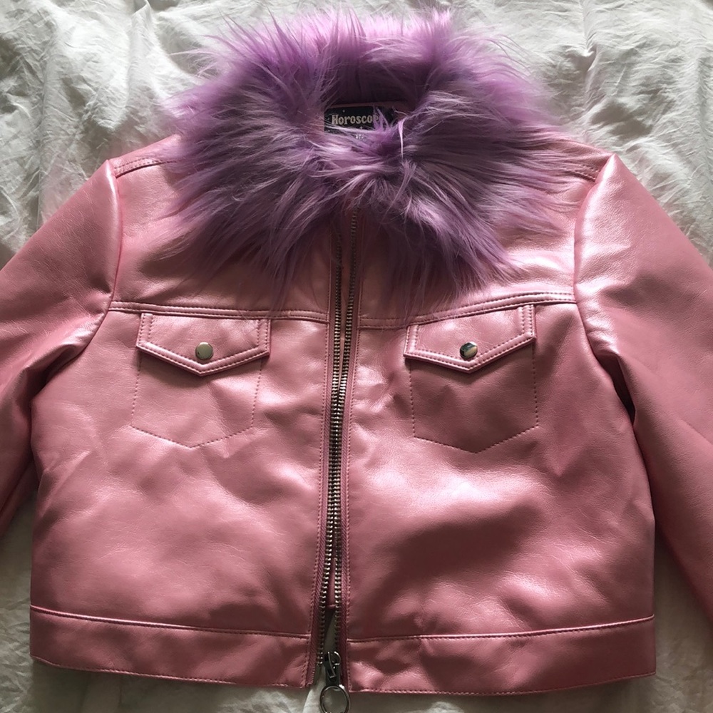 Faux Leather Jacket